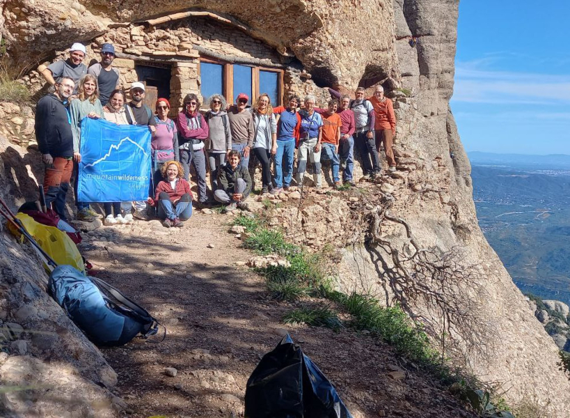 Realitzada l'Acció a Sant Salvador (Montserrat)